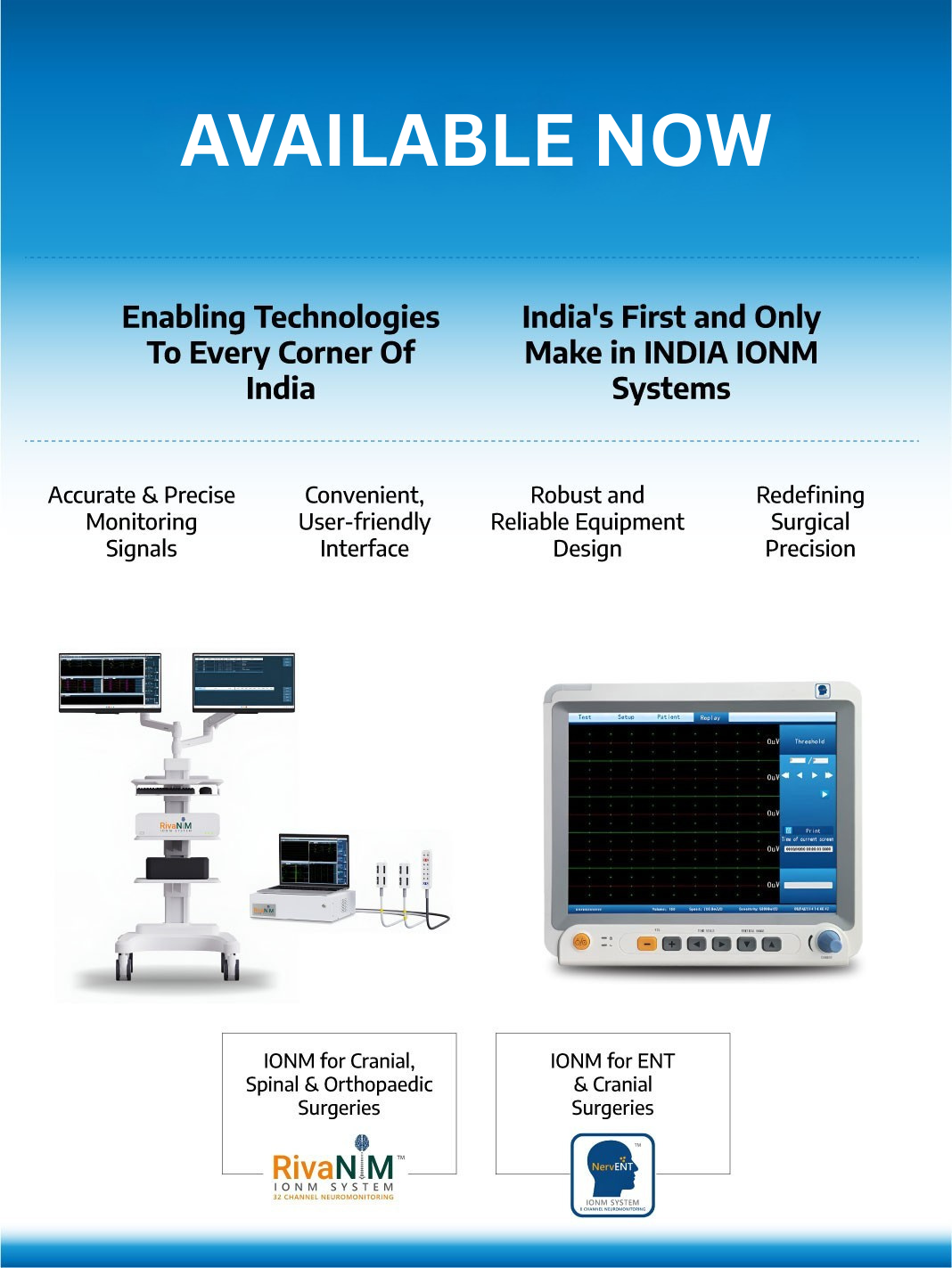 INTRODUCING RivaNM IONM SYSTEMS